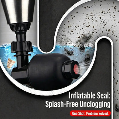 JOYOOH ALL-IN-ONE Professional High-Pressure Drain Blaster JT2– YOUR PARTY SAVER! Premium Alternative to Traditional Plungers – Powerful, Mess-Free Clog Remover for Kitchen & Bathroom